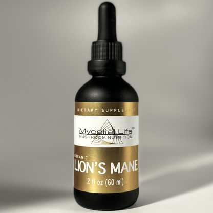 Organic Lion’s Mane Mushroom Extract 2 oz Liquid Tincture